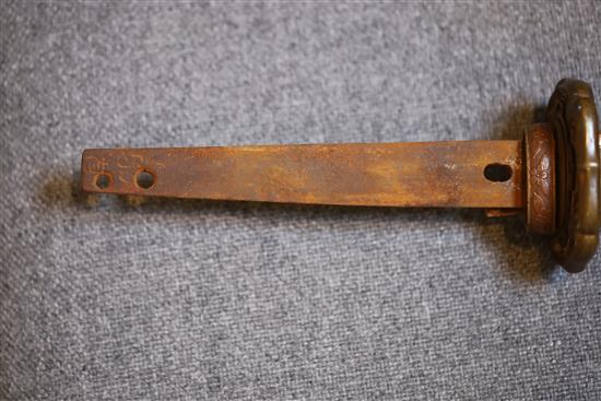 A WWI Japanese officers katana sword, overall 39in.